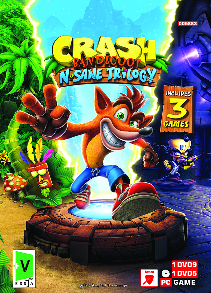 Crash Bandicoot N. Sane Trilogy Enhesari PC 1DVD9+1DVD5