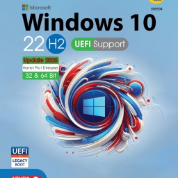 Windows 10 22H2 Home,Pro,Enterprise UEFI 32&64-bit 1DVD9