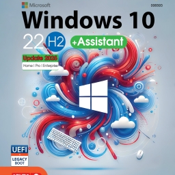 Windows 10 22H2 Update 2025 + Assistant 64bit 1DVD9