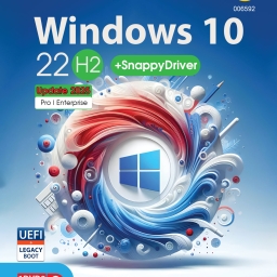 Windows 10 22H2 Update 2025 UEFI Support + Snappy Driver 64bit 1DVD9