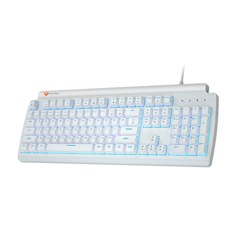 کیبورد گیمینگ Meetion مدل MK600RD سفید