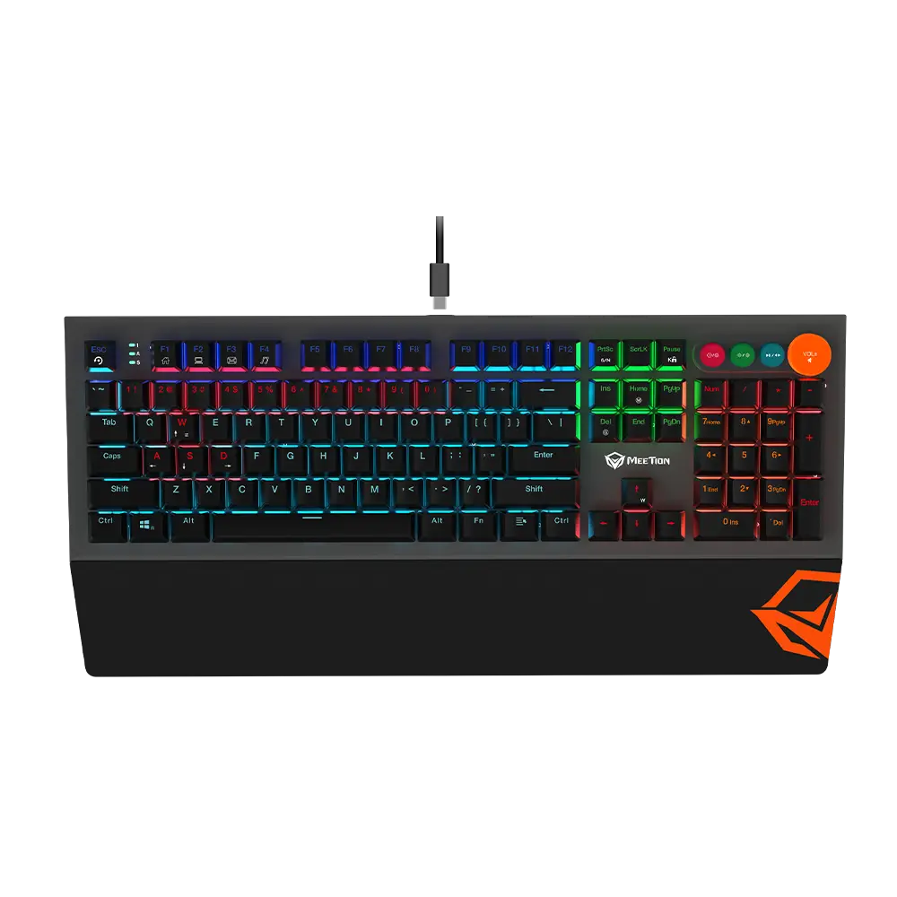 کیبورد مکانیکال گیمینگ Meetion مدل MK500