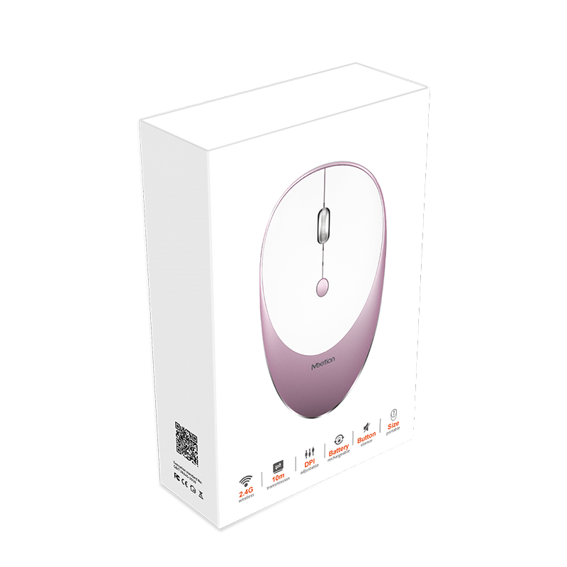 ماوس بی سیم قابل شارژ رزگلد مدل R600