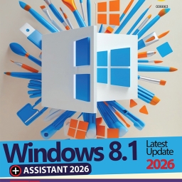 Windows 8.1 Update 2026 + Assistant 32&64-bit 1DVD9