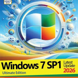 Windows 7 SP1 Update 2026 UEFI/Ultimate Edition 32&64-bit 1DVD9